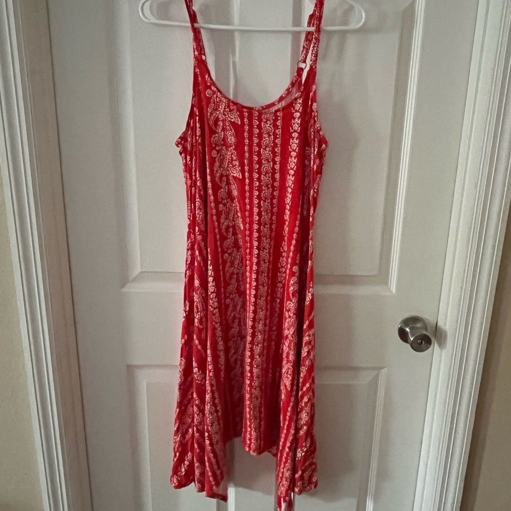 Torrid Red Sleeveless Sundress Mini